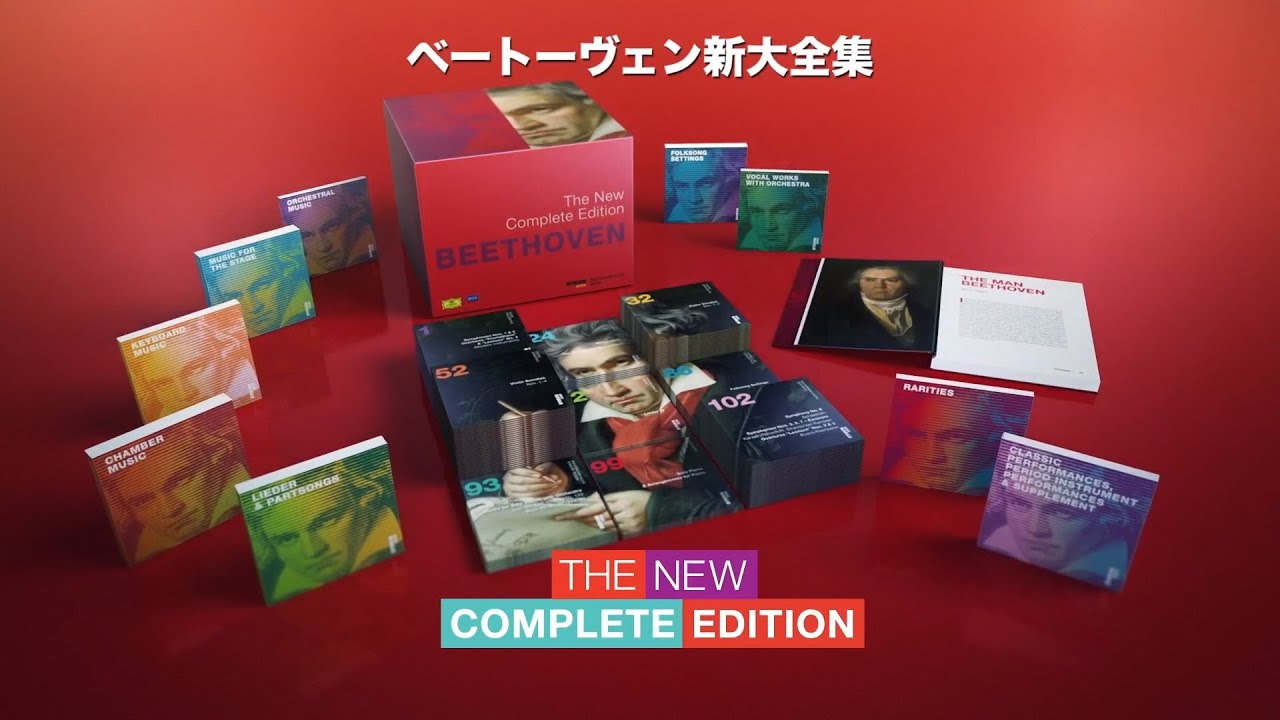 2020ベートーヴェン新大全集 [直輸入盤][123枚組BOX限定盤][CD][+Blu