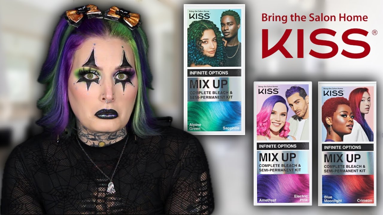 Complete Hair Dye Kits | Kiss Mix Up - YouTube