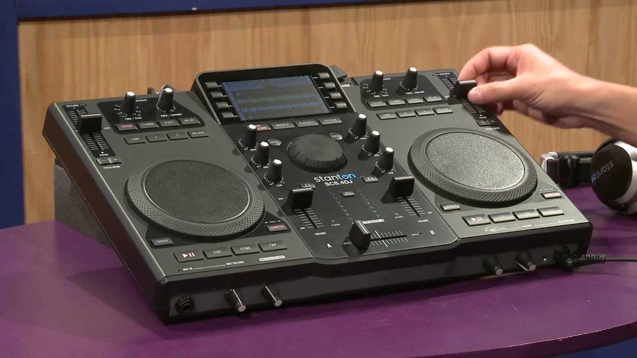 Stanton SCS.4DJ Digital DJ Mix Station & Controller Overview