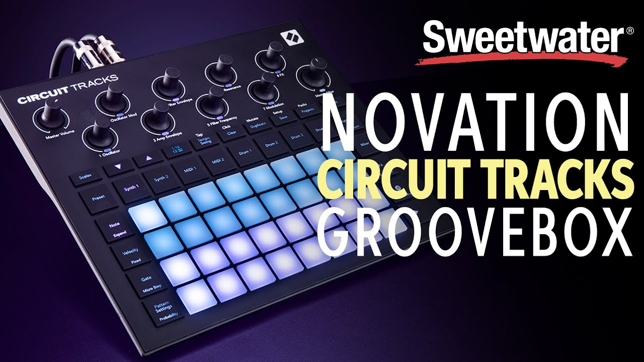 Novation Circuit Tracks Groovebox Demo - YouTube