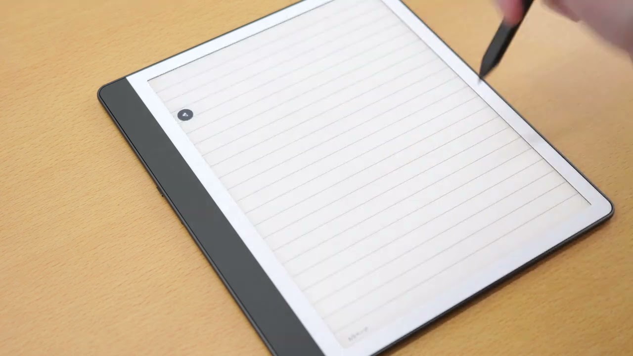 Amazonの電子書籍リーダー「Kindle Scribe」の2024年モデルのノート