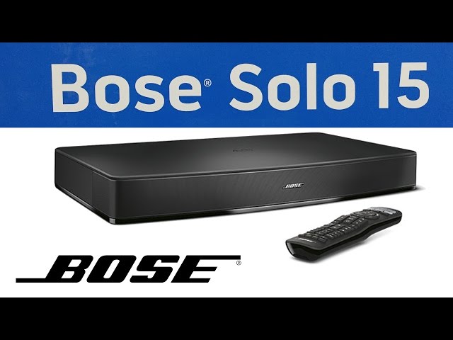 Unboxing of new BOSE SOLO 15 Speaker series II TV sound system