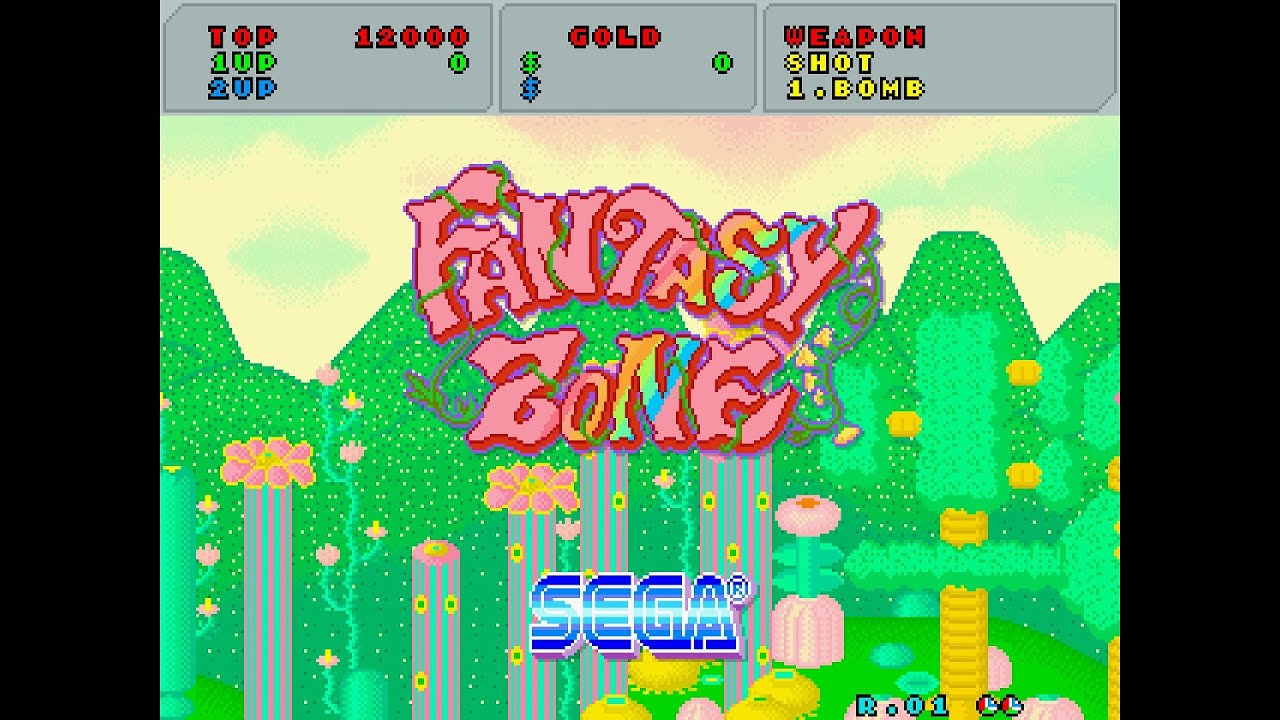 FANTASY ZONE ファンタジーゾーン 日本版 010 Dreaming Tomorrow Stage