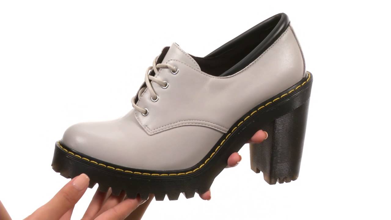 Dr. Martens Salome Hi Tie Boot SKU:8652753 - YouTube