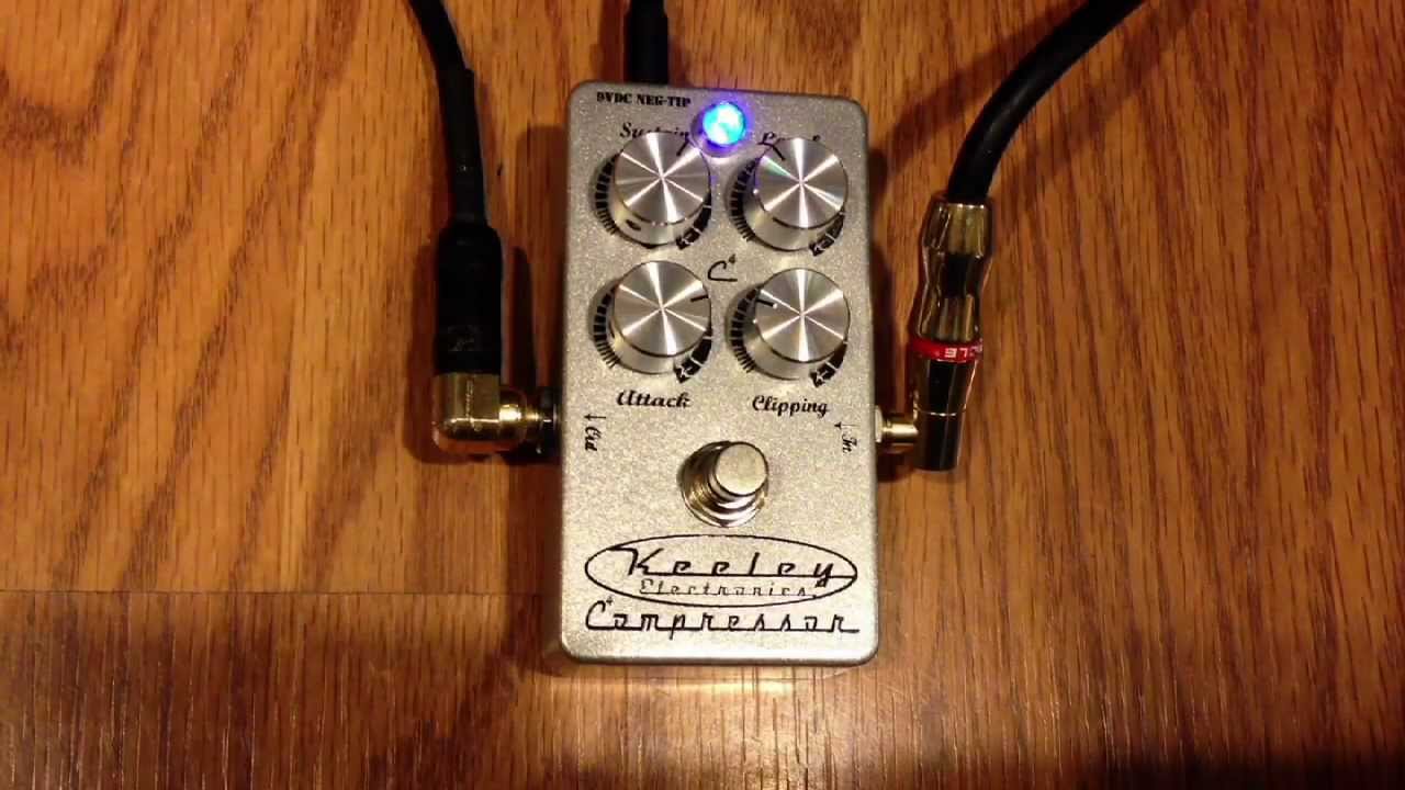 Keeley Compressor 4 knob - YouTube