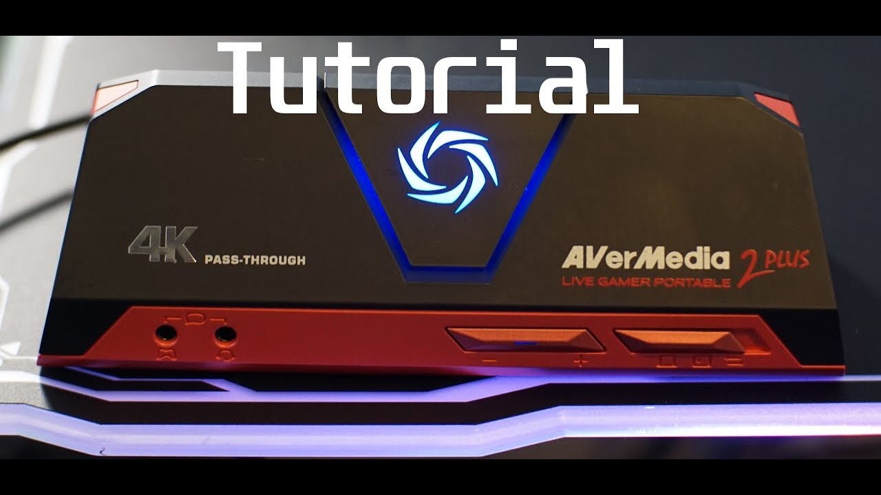 Avermedia Live Gamer Portable 2 Plus Tutorial - YouTube