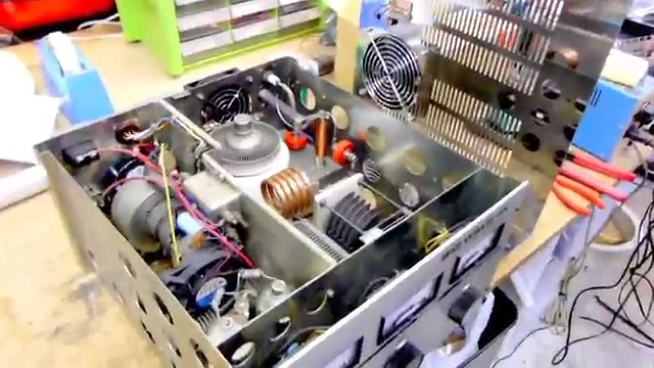 CB無線リニアアンプPUMA4Kセラミックby吉野製作所 - YouTube