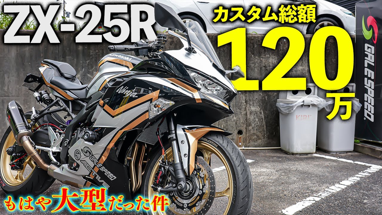 ZX-25R] Customization Costs 1.2 Million Yen!? Test Drive of the