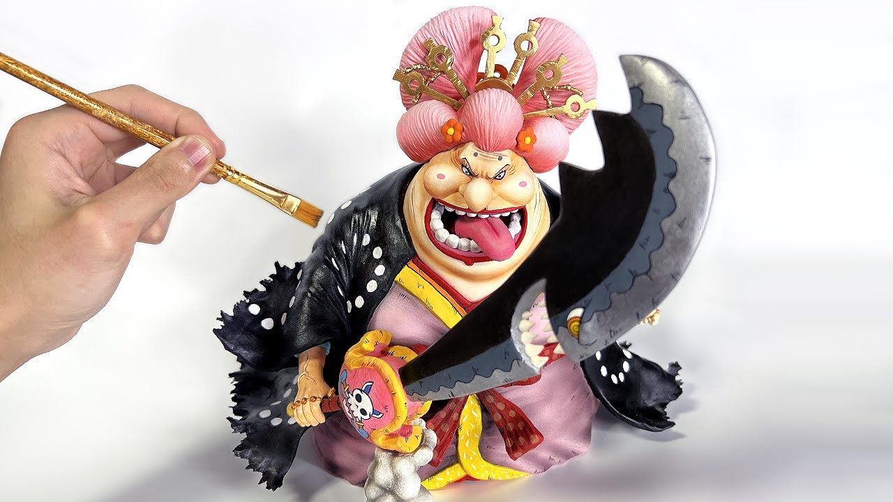 ONE PIECE Sculpting BigMom That Grows Huge With Ability - YouTube