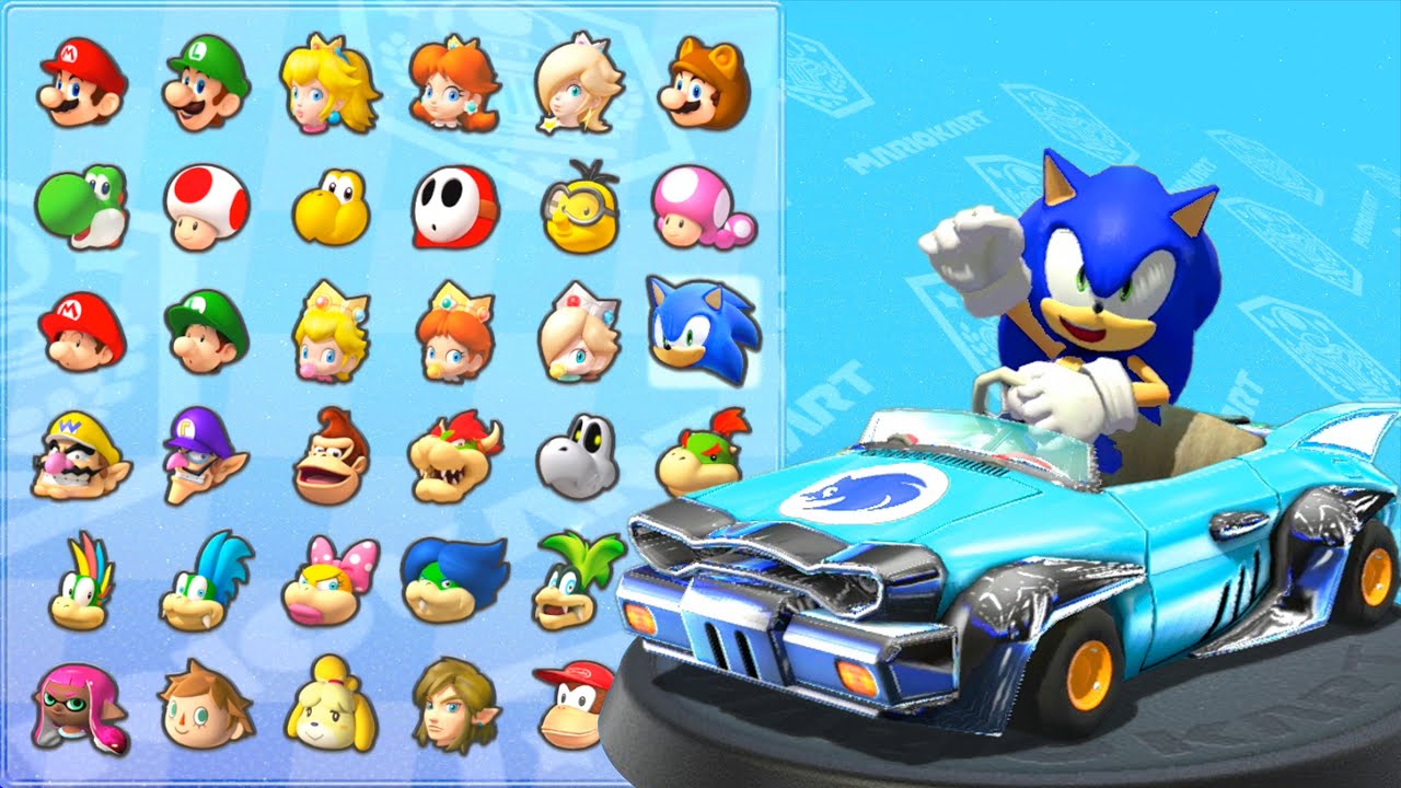 マリオカート8デラックス】Sonic's Epic Comeback! ソニックの大逆転劇