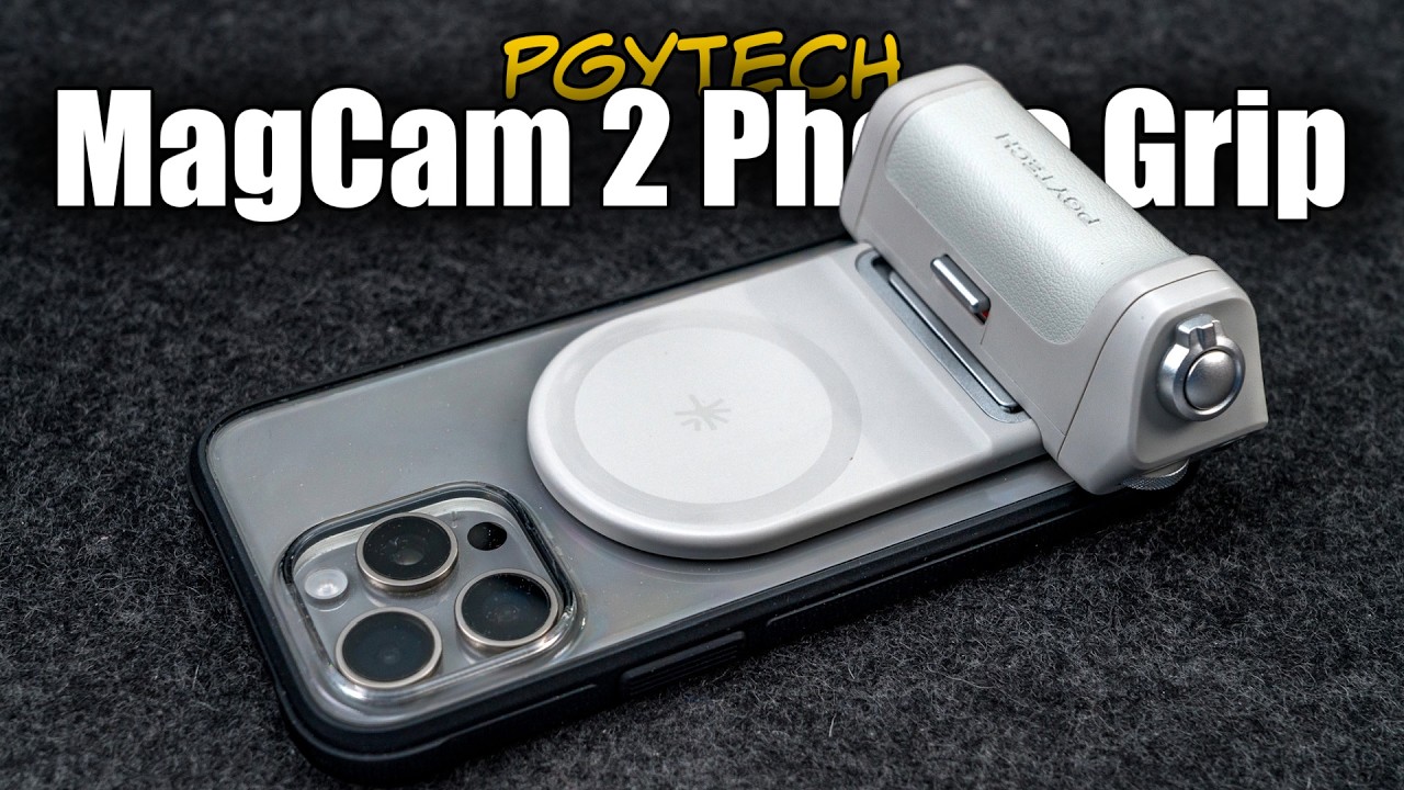PGYTECH MagCam 2 Review: The Ultimate Magnetic Phone Grip - YouTube