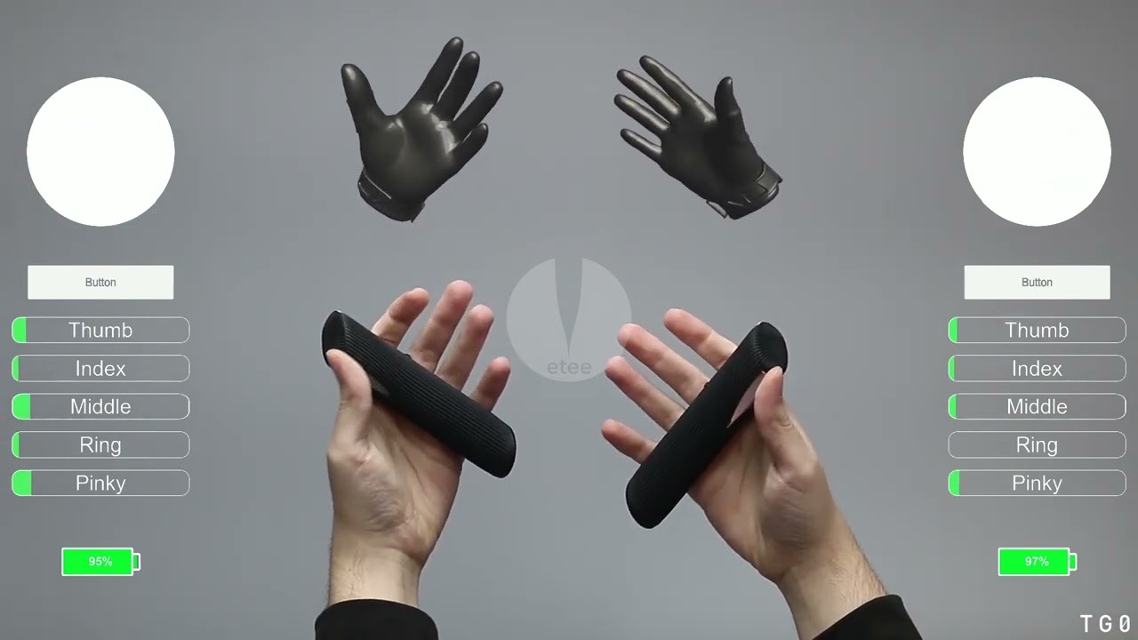 没入感を高めるVRコントローラー｜独自の指トラッキングでVRをもっと