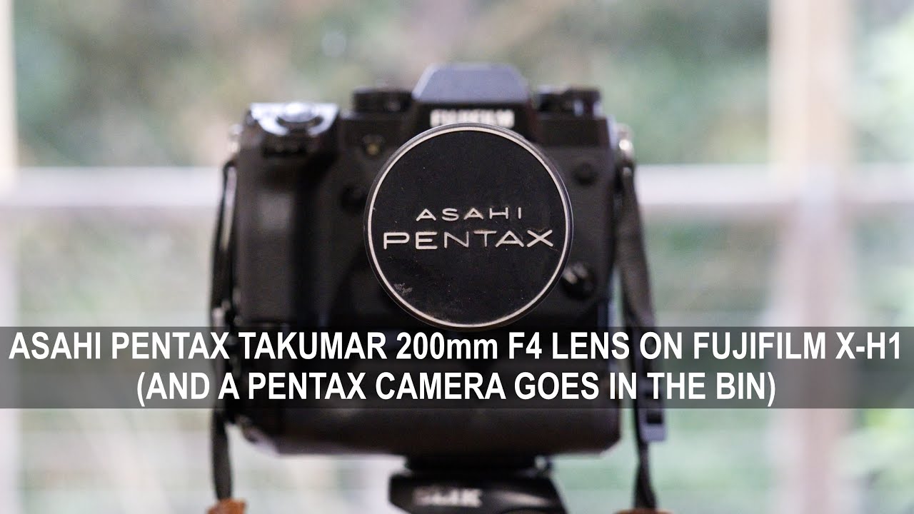 Asahi Pentax Takumar 200mm f4 lens on Fujifilm X-H1 review - YouTube