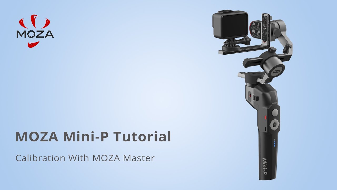 MOZA Mini-P Calibration with MOZA Master Tutorial - 4 - YouTube