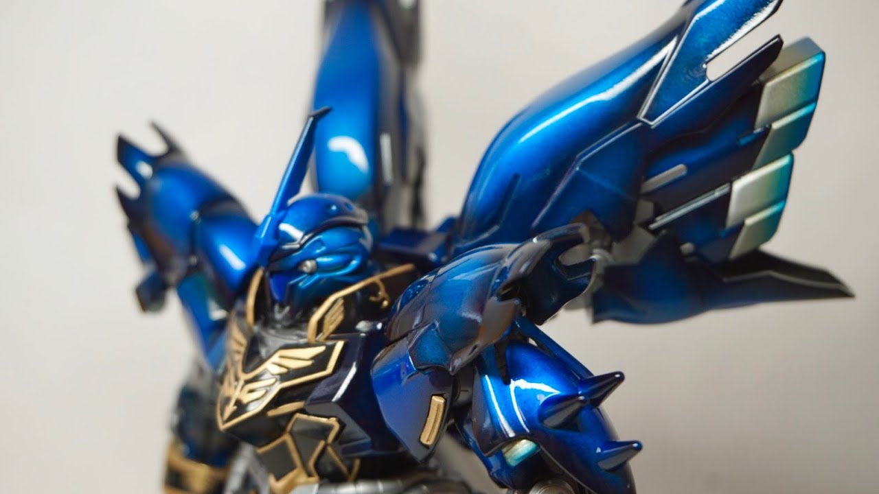 HGシナンジュ青くしました！ ガンプラ プラモデル （SINANJU CANDY
