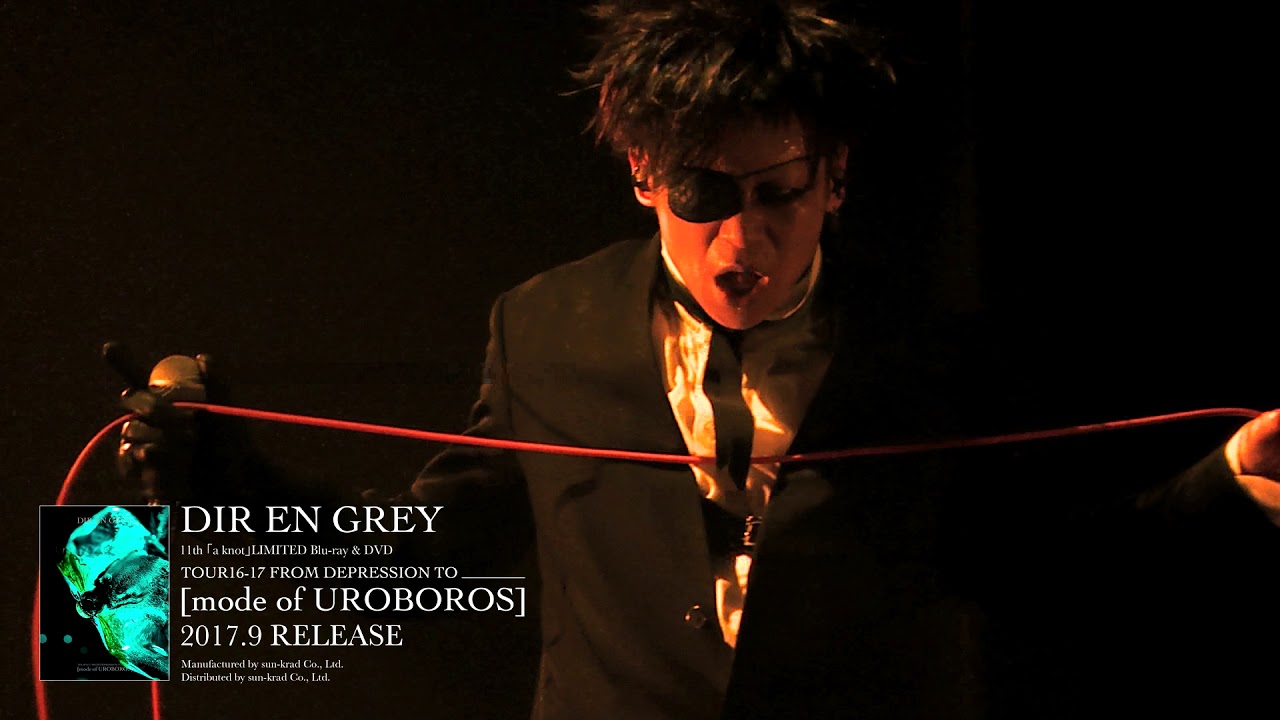 DIR EN GREY - 11th ｢a knot｣LIMITED Blu-ray & DVD [mode of UROBOROS