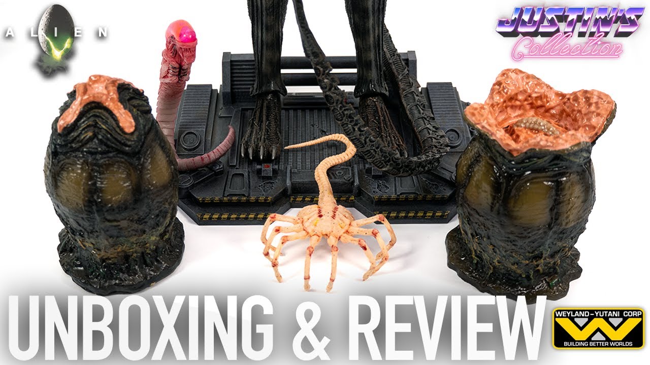 Alien Xenomorph Eggs, Facehugger & Chestburster 1/6 Scale Unboxing