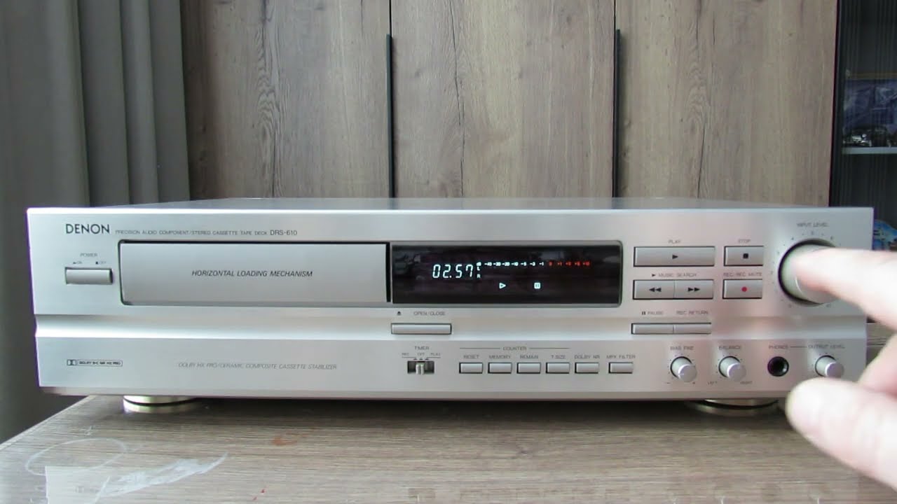 Denon DRS-610 - YouTube