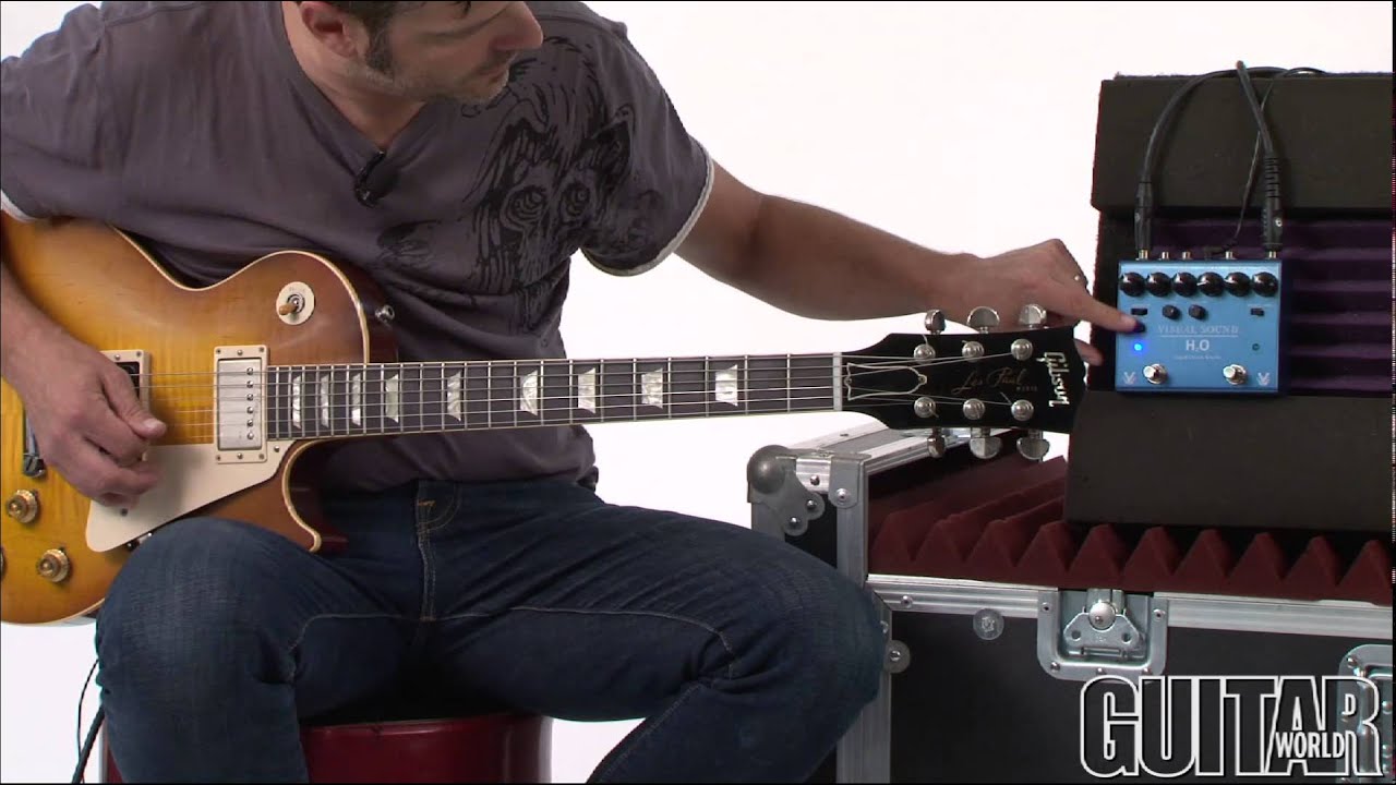 Visual Sound V3 Series H2O Liquid Chorus & Echo Pedal - YouTube