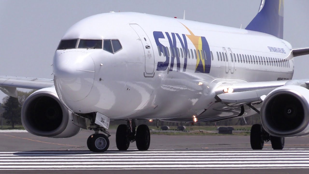 18/04/10 茨城空港 スカイマーク Skymark Boeing 737-800 (JA73NA