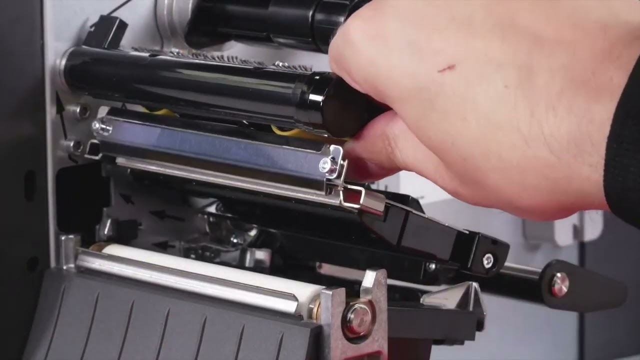 Zebra ZT231 How To Replace The Printhead - YouTube