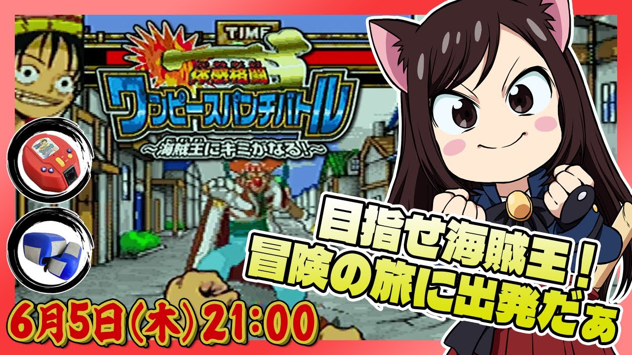 092 【体感格闘 ワンピースパンチバトル 海賊王にキミがなる！】 にゃ