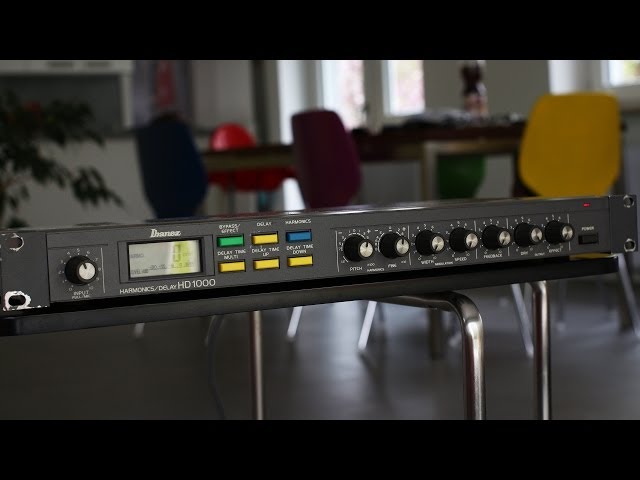 RARE EFFECT PROCESSOR: Ibanez HD 1000 - [direct high quality sound