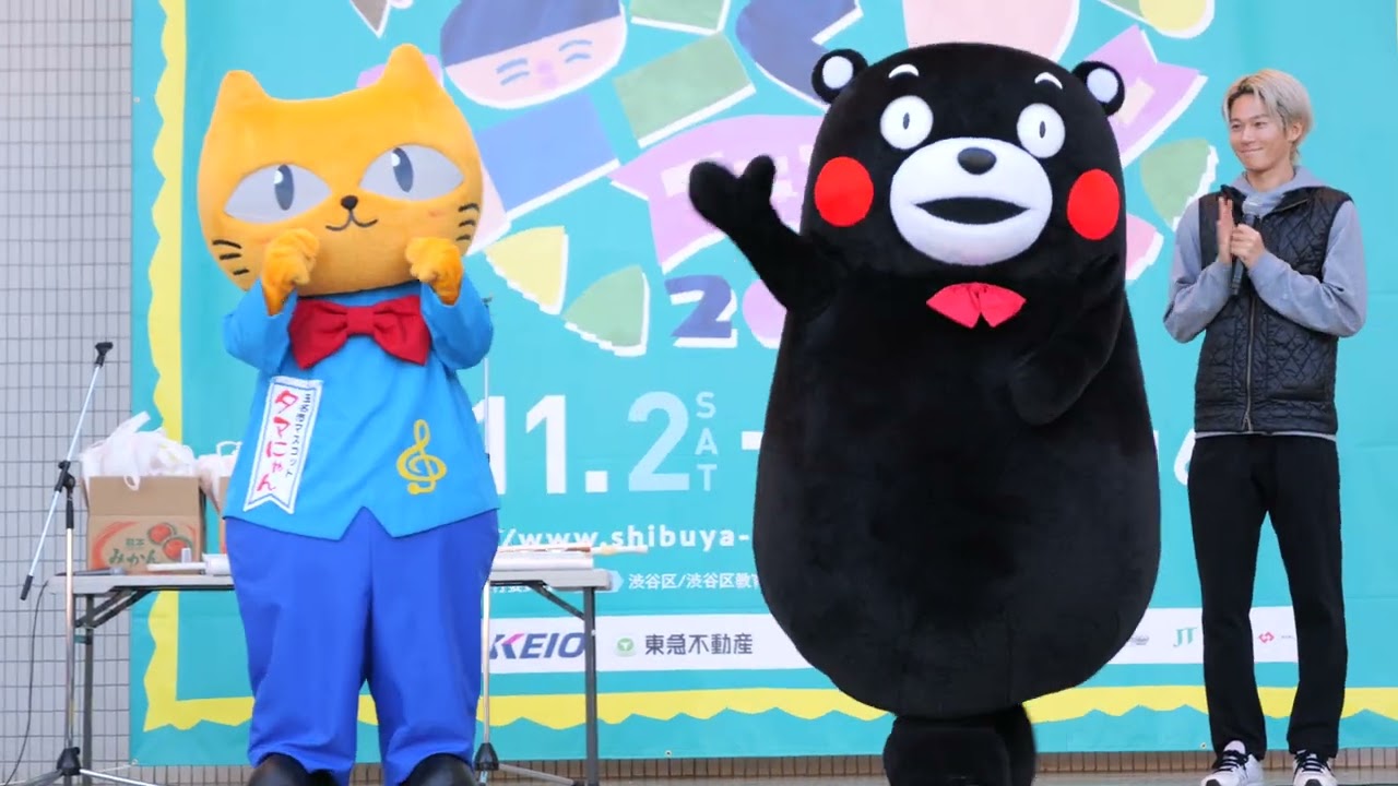 玉名市のPRに三津家貴也さんと玉名市長まで来てくれたけど、タマにゃん