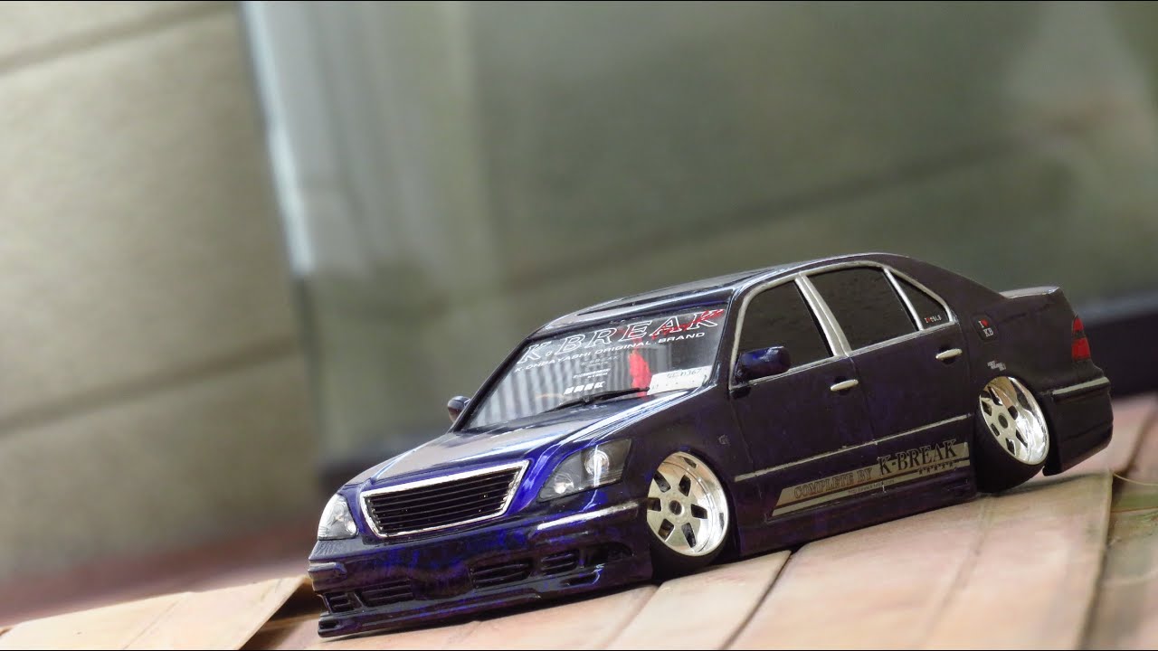 プラモデル】極30セルシオ制作日記 プラモマイスター杯 - YouTube