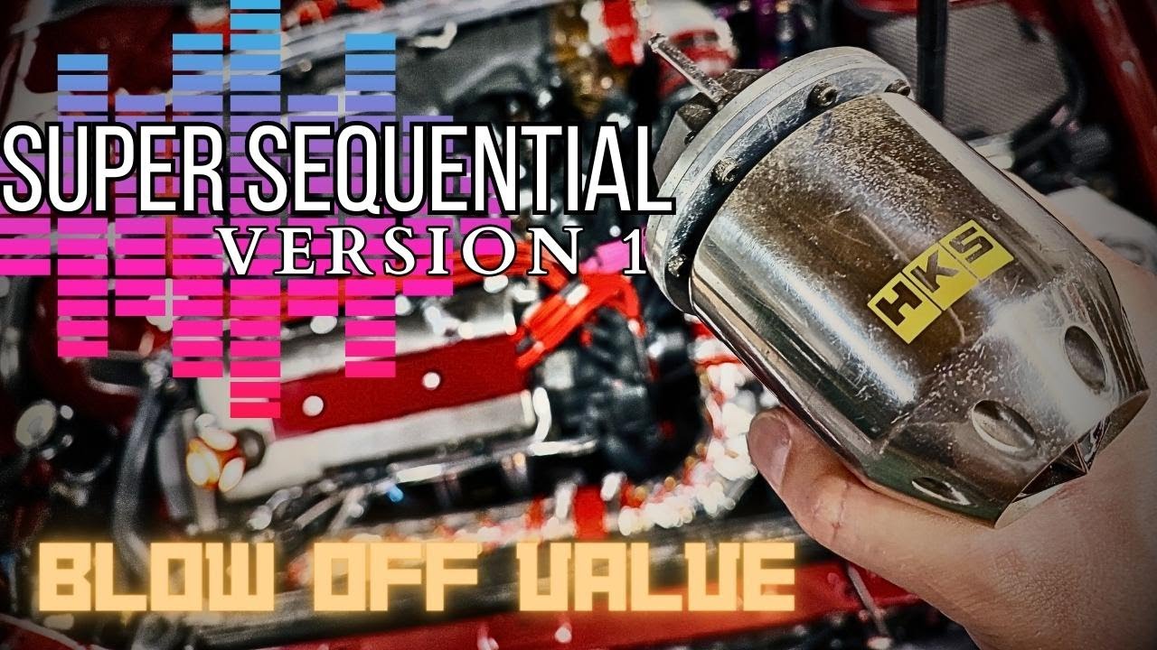 APEXi Twin Chamber Blow Off Valve - YouTube