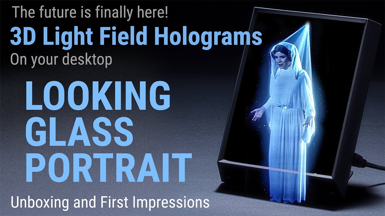 Looking Glass Portrait holographic 3D light field display