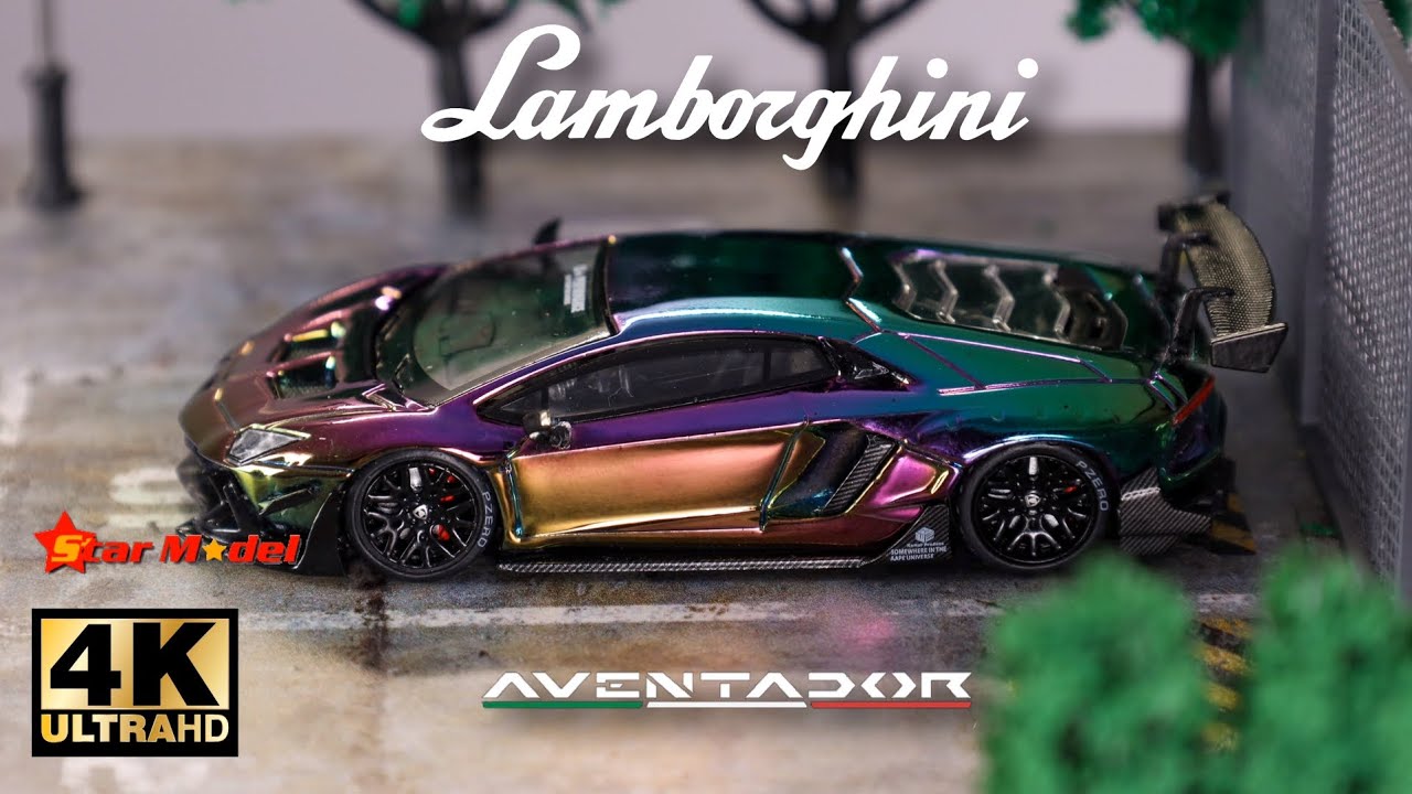 1/64 ランボルギーニ Aventador LP700 LB Monster Elite 64 Series