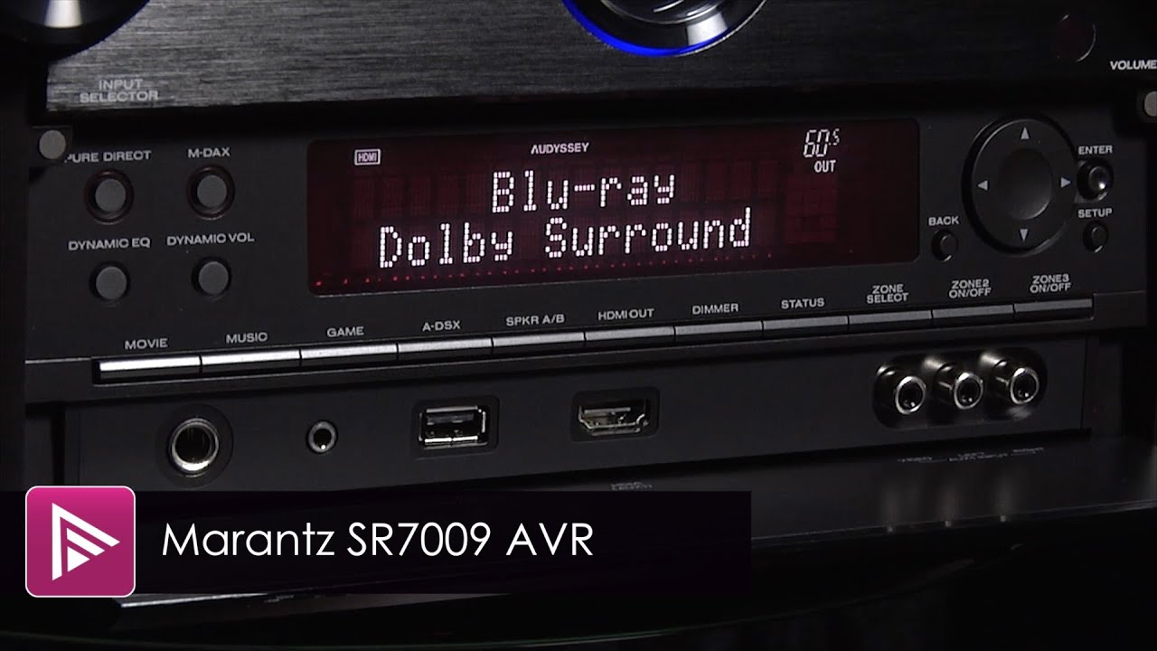 Marantz SR7009 Atmos AV Receiver Review - YouTube