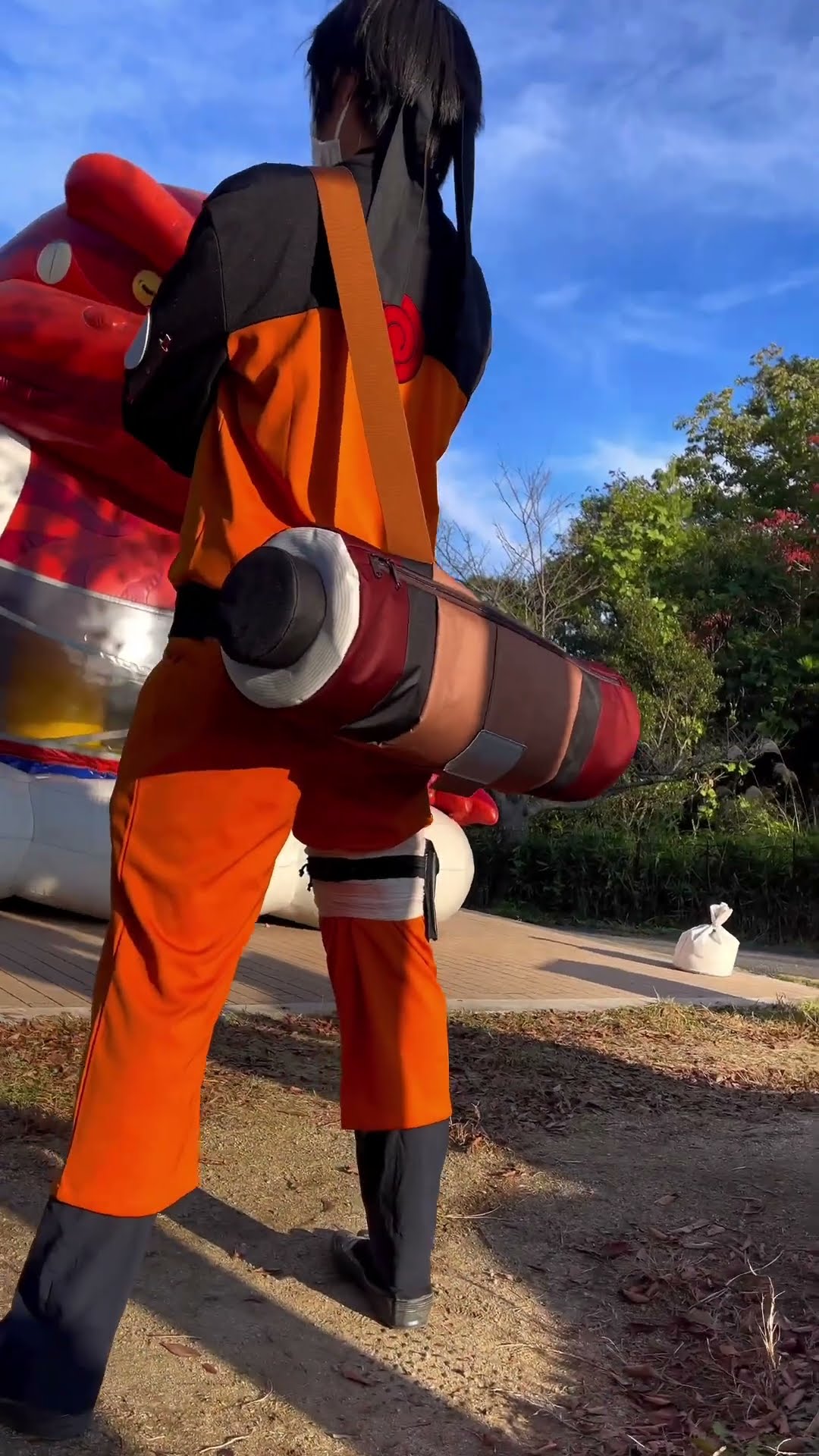 忍里】ナルト仙人モード時の巻物風鞄を手に入れろ！#淡路島