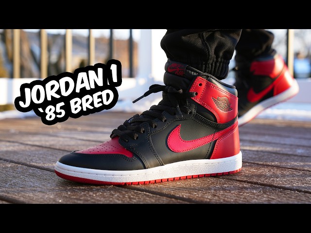 Air Jordan 1 High 85 Bred 2025 REVIEW & On Feet - YouTube