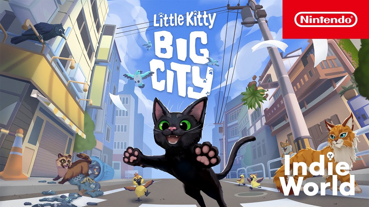 Hello! インディー」黒ネコになって、気ままに街を大冒険。『Little