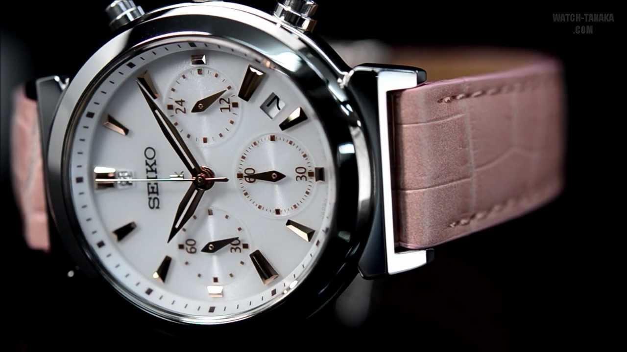 SEIKO LUKIA SSVS007 セイコー ルキア ソーラー クロノグラフ - YouTube