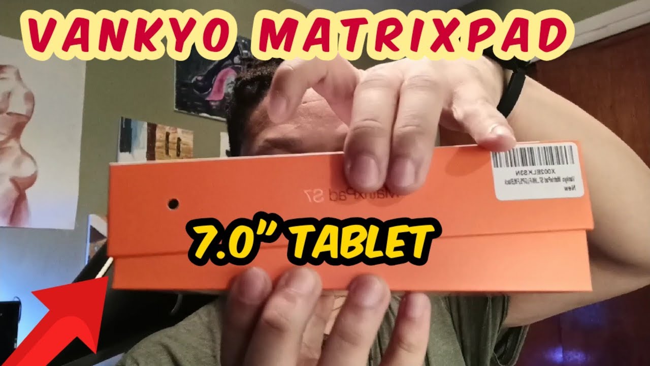 Vankyo MatrixPad S7 Tablet 7 inch, Android 9.0 Pie, UNBOXING AND