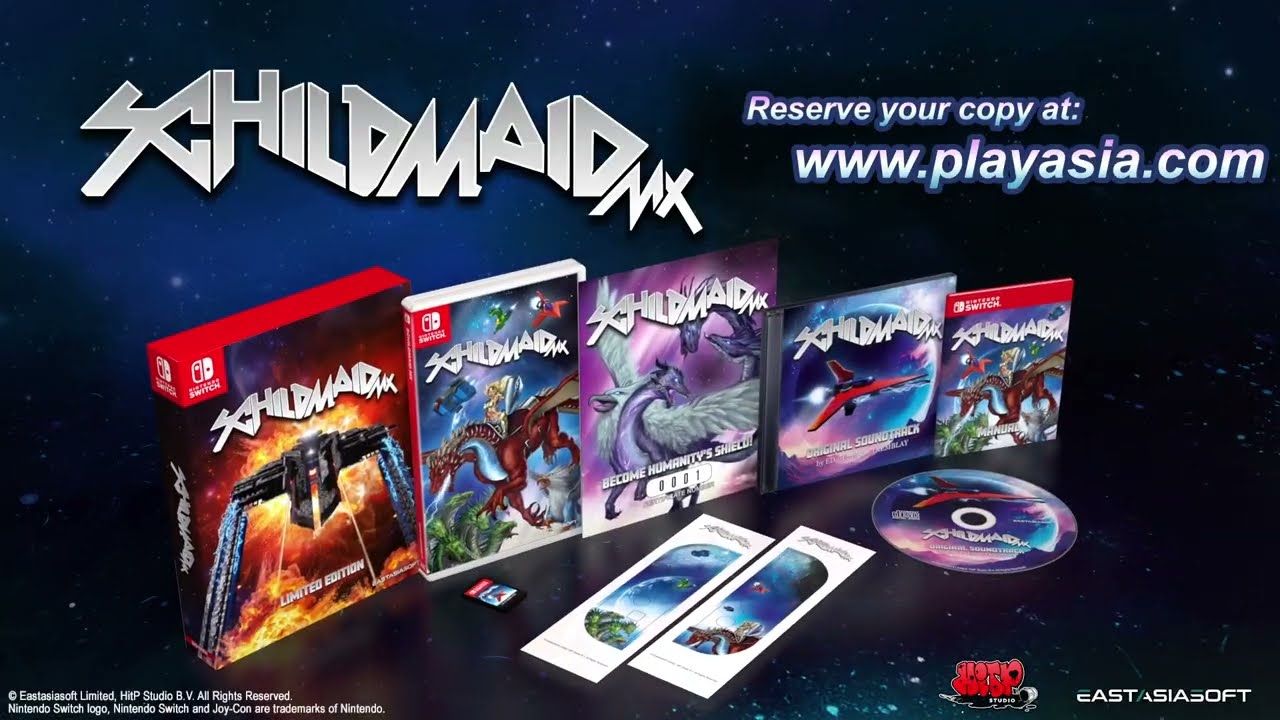Schildmaid MX - Nintendo Switch - Trailer - Physical [eastasiasoft