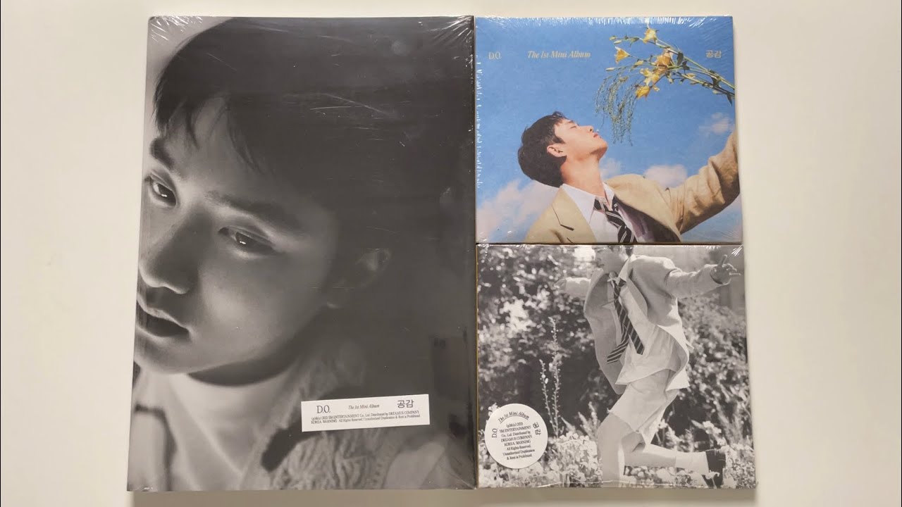 ♡Unboxing D.O 디오 1st Mini Album 공감 Empathy (Photobook