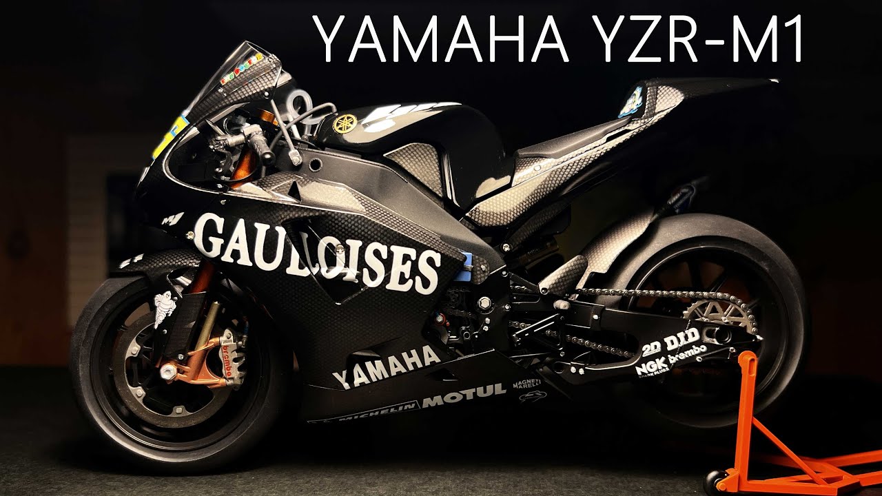 YAMAHA YZR-M1 04 Tamiya 1/12 scale plastic model [Full Build
