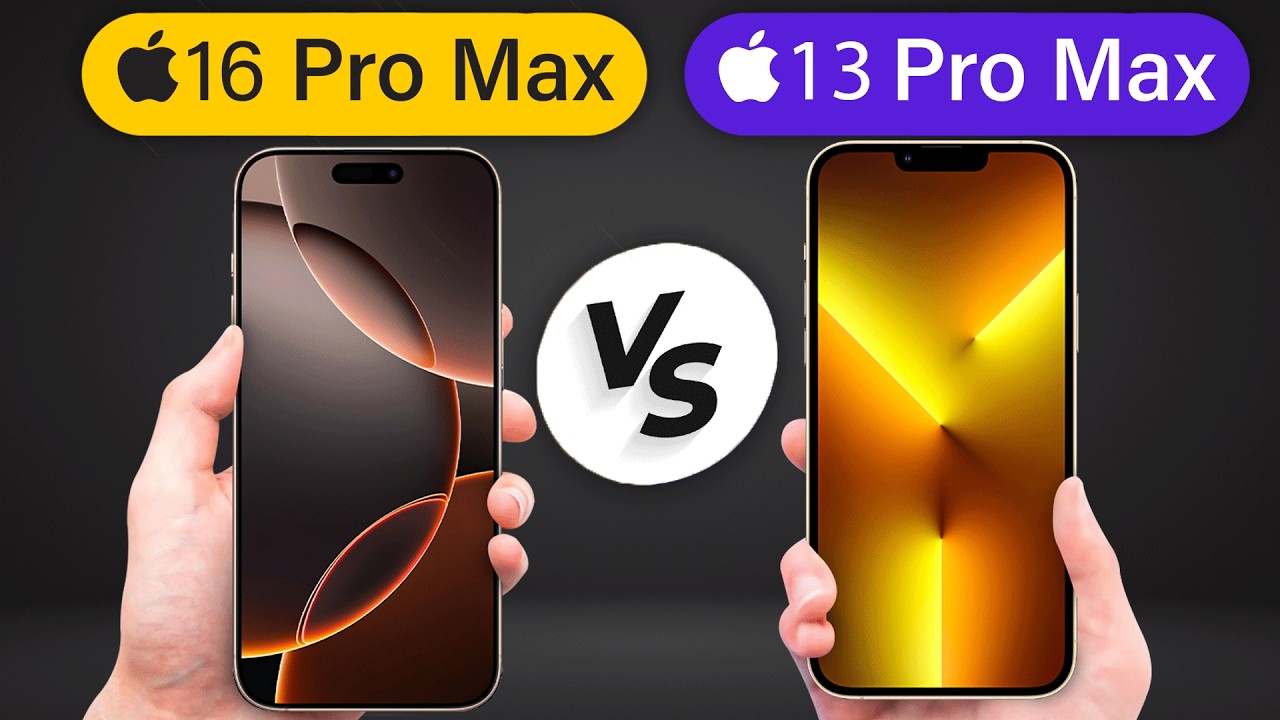 iPhone 16 Pro Max Vs iPhone 13 Pro Max - REVIEW OF SPECS! - YouTube