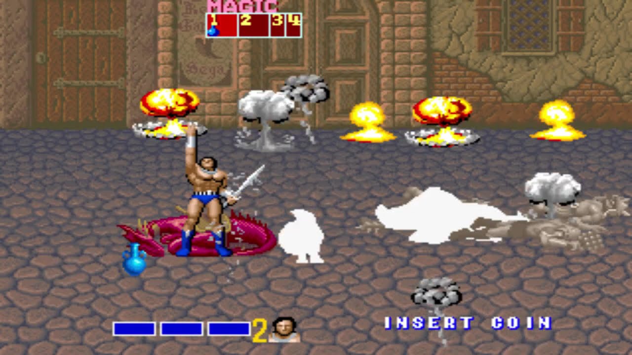 ゴールデンアックス (アックス=バトラー) 【AC ワンコインALL】 - YouTube