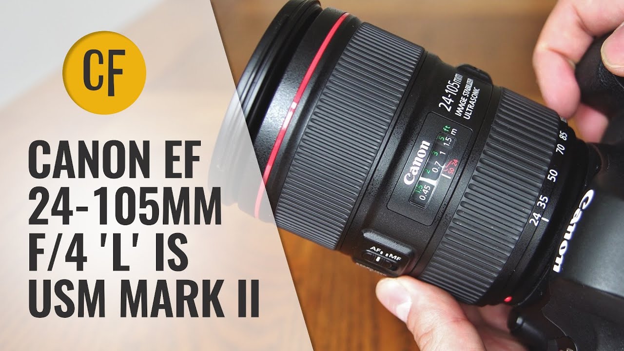 Old vs. New: Canon EF 24-105mm f/4 IS USM 'L' ii lens review and