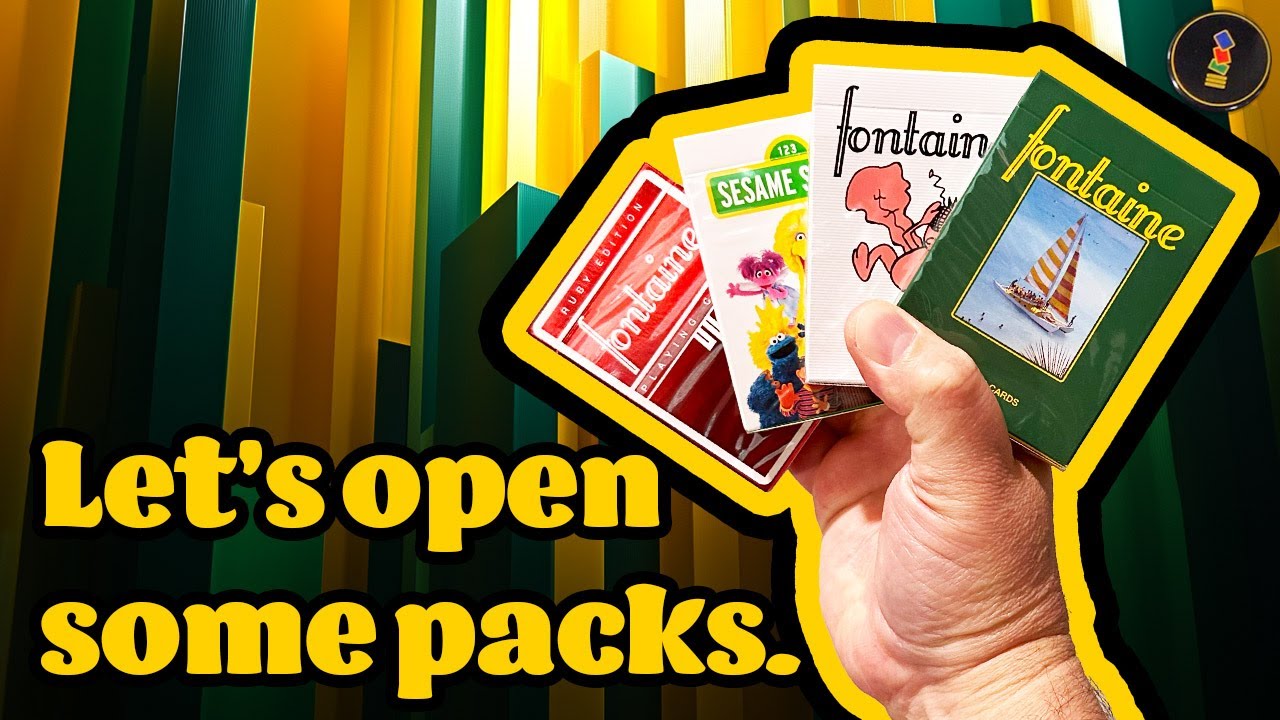 FONTAINES! Let's open some Green and Yellow (And One Special Red