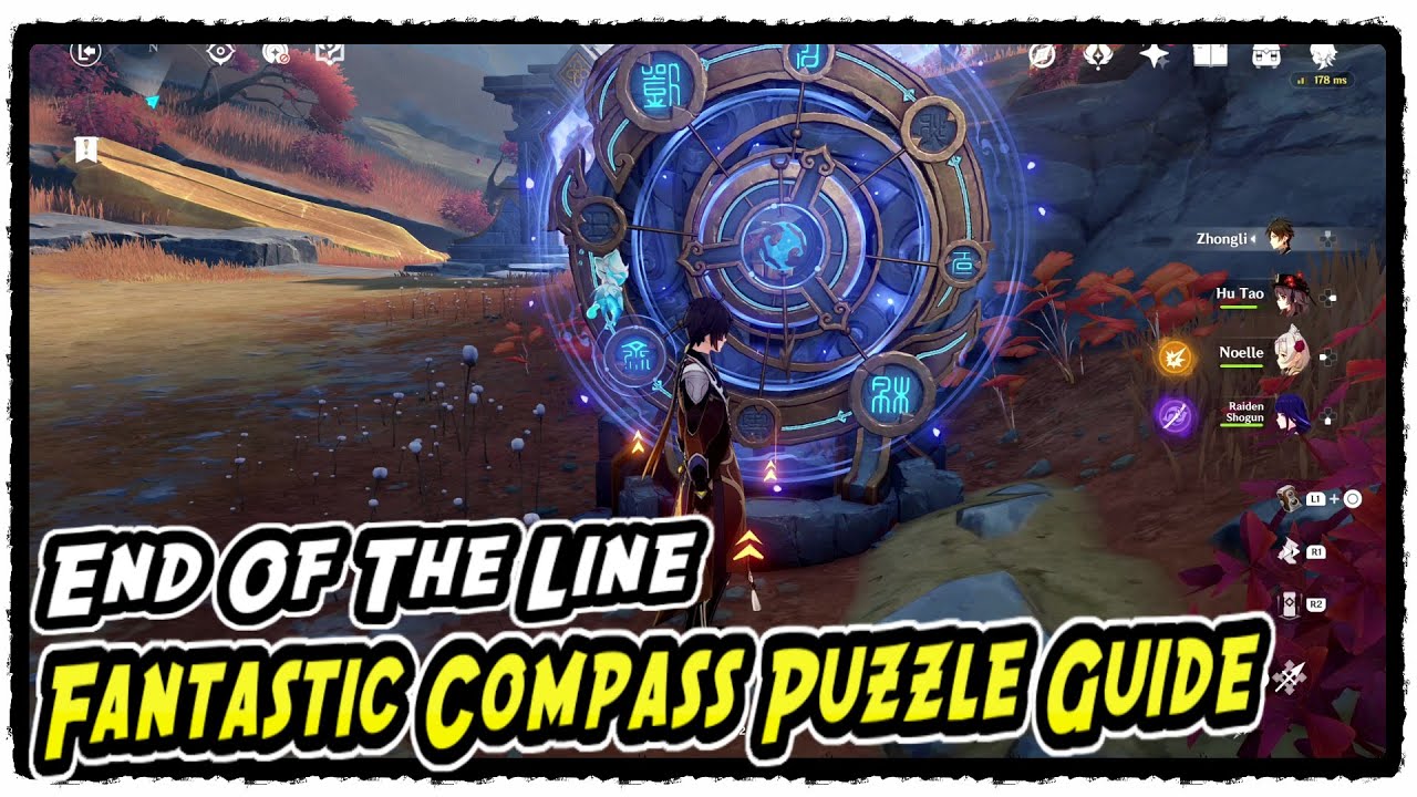 End of the Line Domain Puzzle Genshin Impact Fantastic Compass