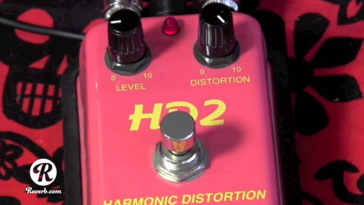 Guyatone HD2 Harmonic Distortion pedal demo with SG & Blues Jr