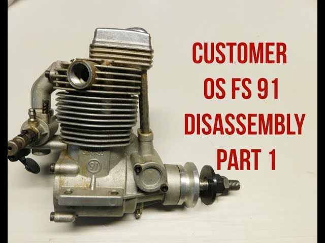 古いエンジン「FS-91」です。 Welcome to WingSpan Models