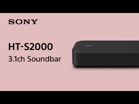 Sony HT-S2000 Official Product Video | Official Video - YouTube