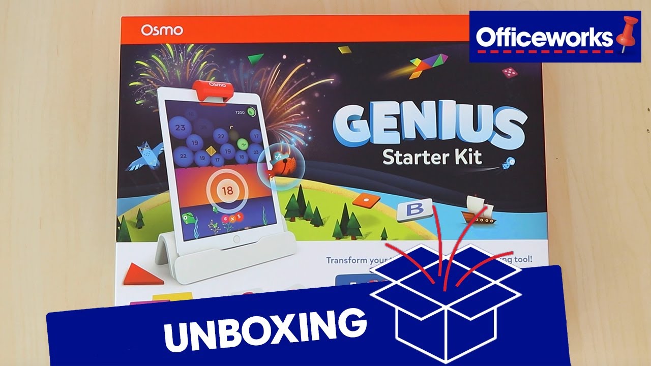 Osmo Genius Starter Kit for iPad Unboxing - YouTube